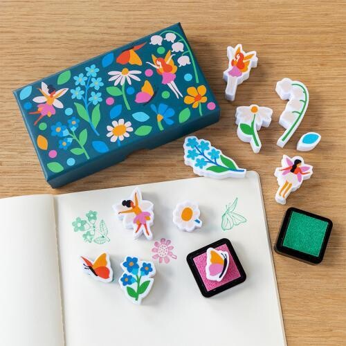 Mini Stamp Set Fairies In The Garden