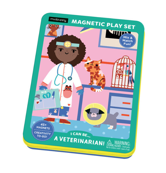 Magnetic Play Set I Can Be A Veterinarian