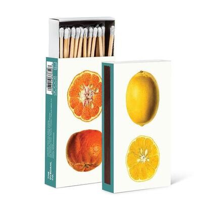 Matches Set of 45 Sticks Citrus Study
