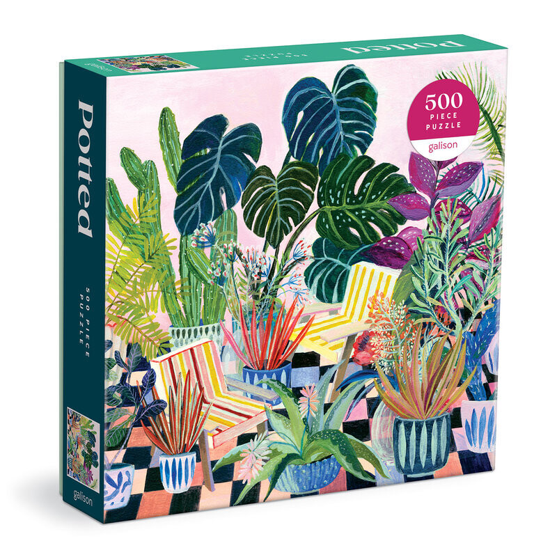 500 Piece Puzzle Potted