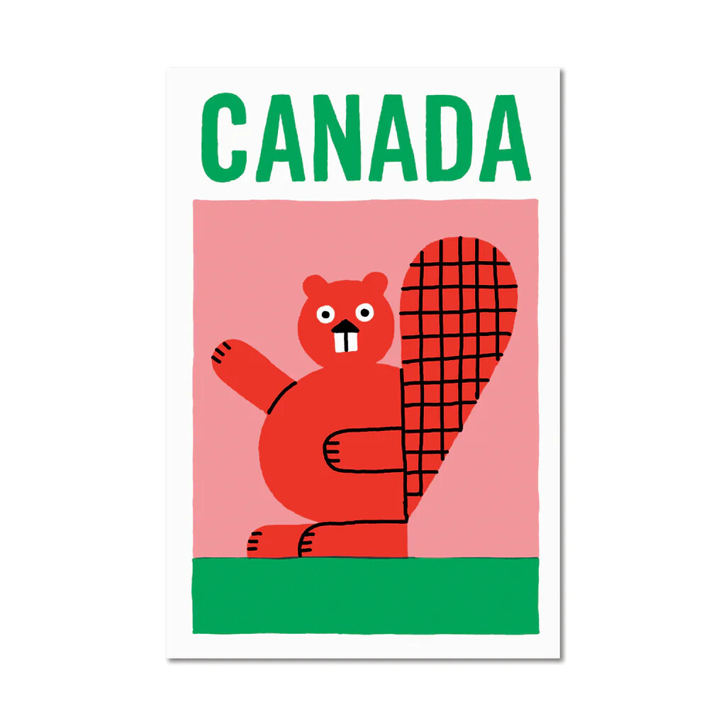 Postcard Beaver