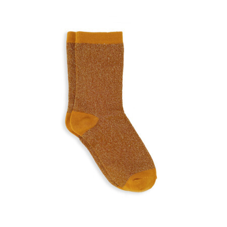 Glitter Socks Terracotta
