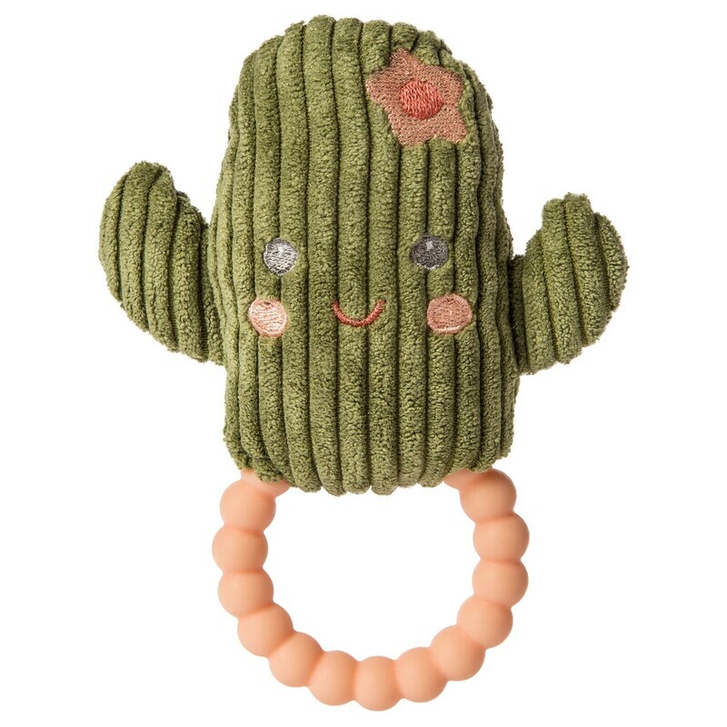 Soothie Teether Rattle Happy Cactus 5&quot;