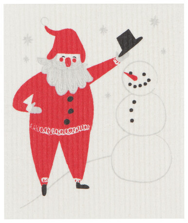 Swedish Dishcloth Must Be Santa