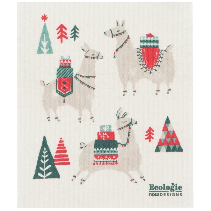 Swedish Dishcloth Happy Llamadays