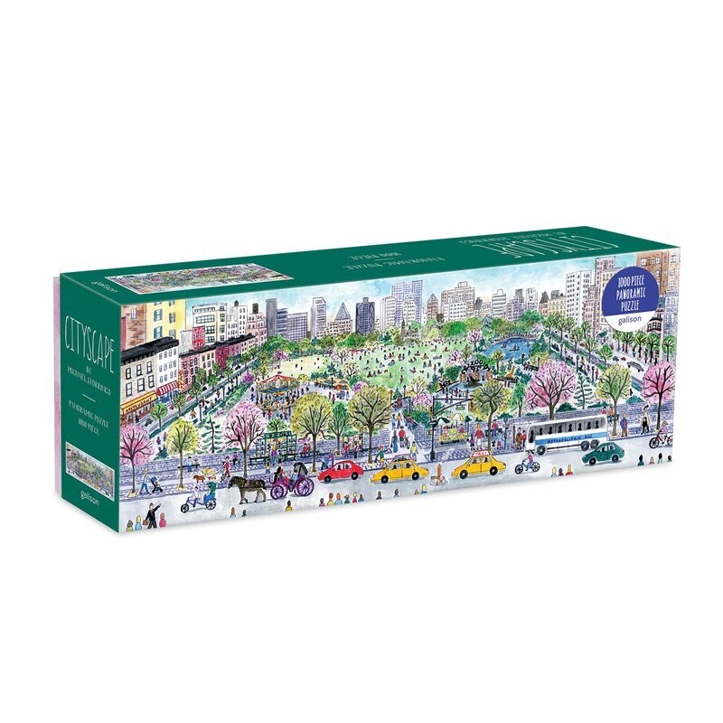 1000 Piece Panoramic Puzzle Cityscape
