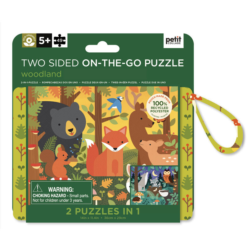 Two-Sided On-the-Go Puzzle Woodland