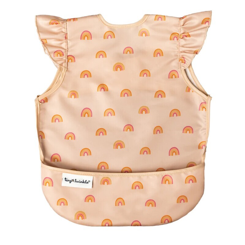 Mess-Proof Apron Bib Boho Rainbow