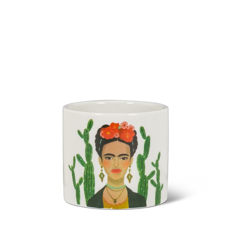 Planter Lady and Cactus Small