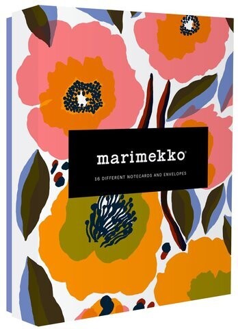Notecards Set of 16 Marimekko Kukka