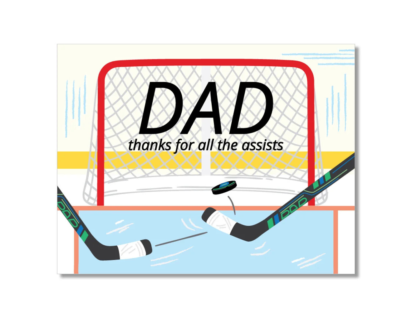 Dad Hockey Assists