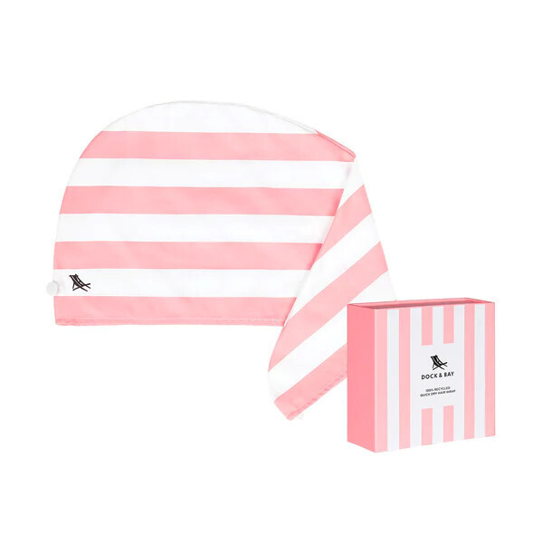 Quick Dry Hair Wrap Malibu Pink