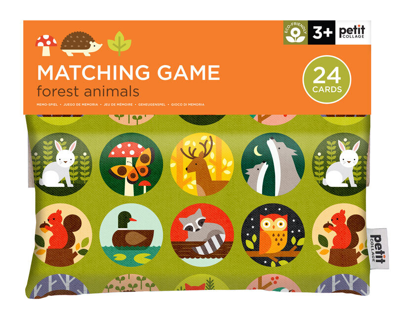 Matching Game Forest Animals