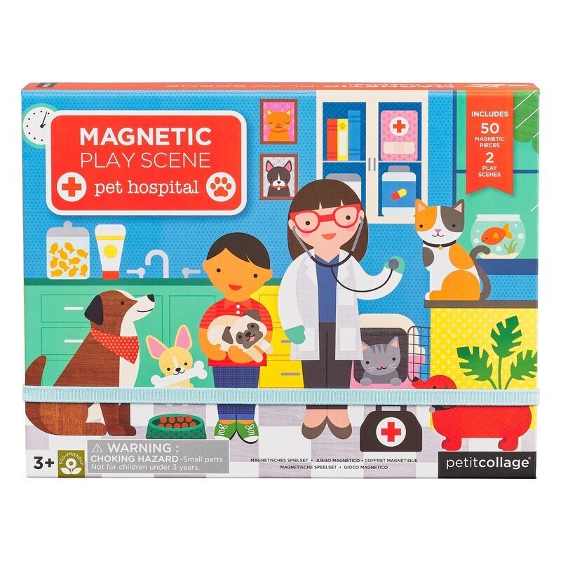 Magnetic Play Scene Pet Hospital