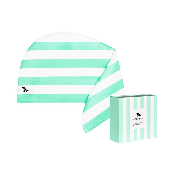 Quick Dry Hair Wrap Narrabeen Green