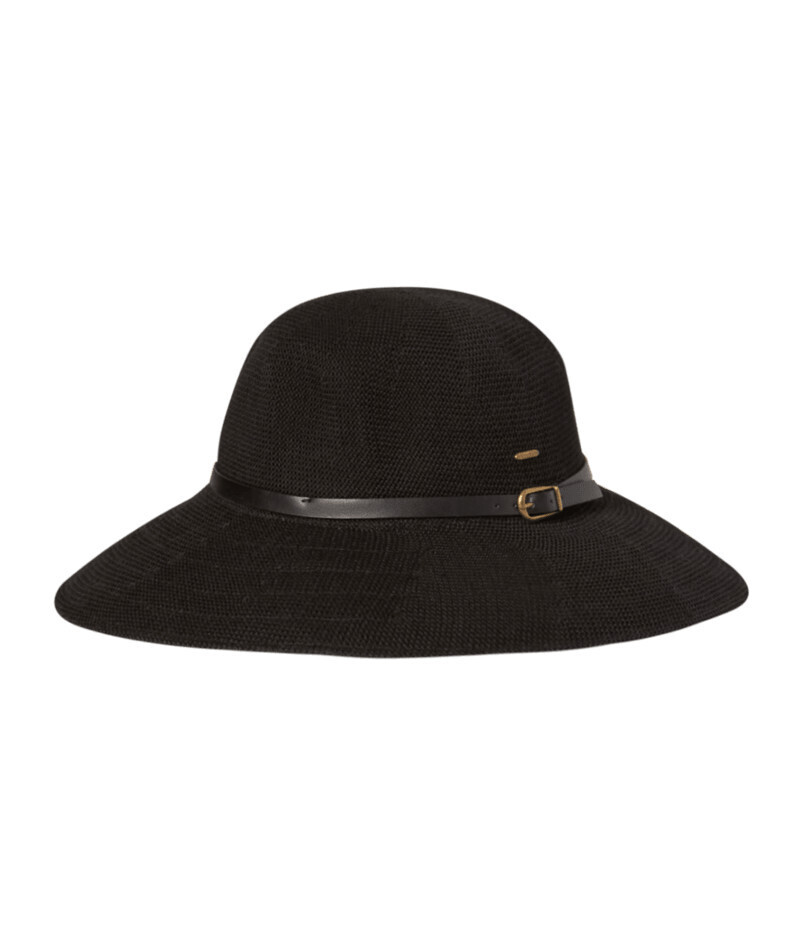 Wide Brim Hat Leslie Black