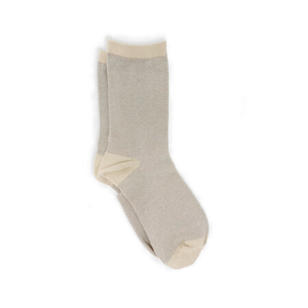 Glitter Socks Champagne
