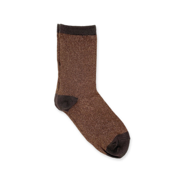 Glitter Socks Walnut