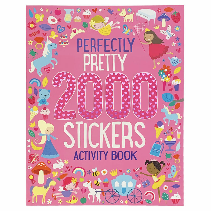 Sticker Activity Book Perfectly Pretty 2000 Stickers