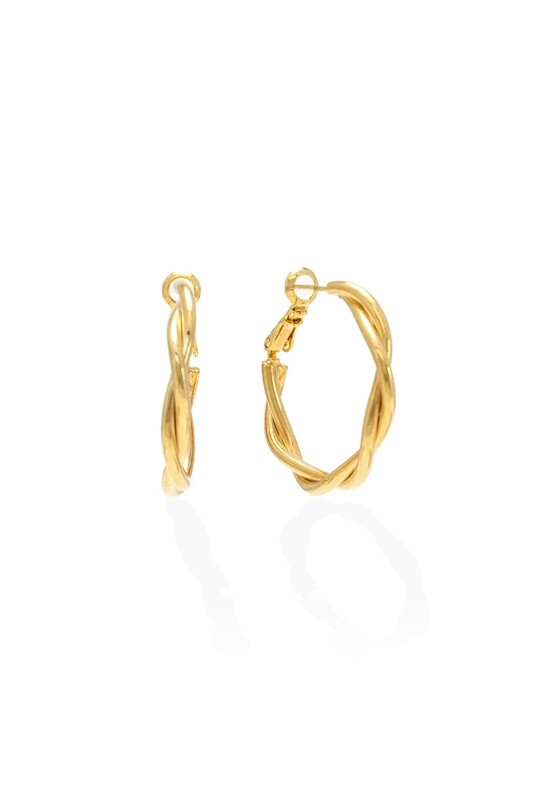 Rory Hoop Earrings Gold
