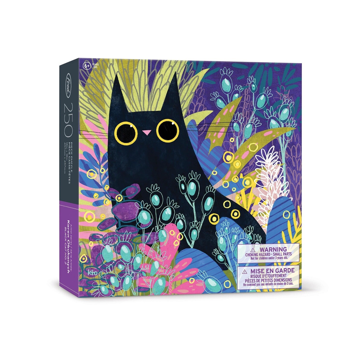 Puzzle 250 Piece Black Cat No. 2