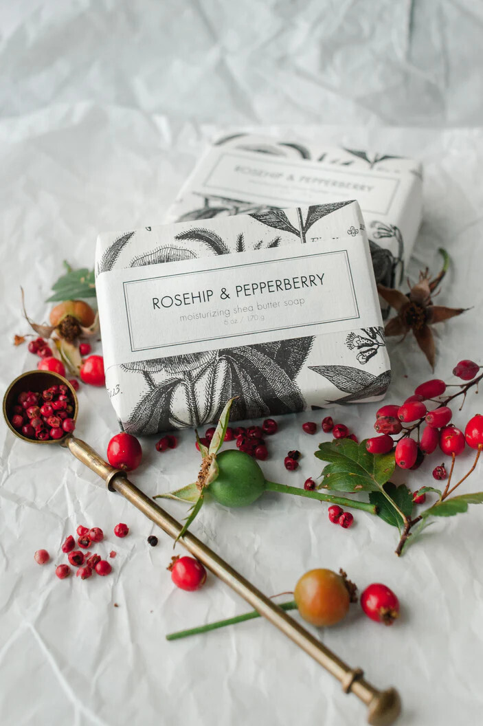 Shea Butter Soap Rosehip &amp; Pepperberry