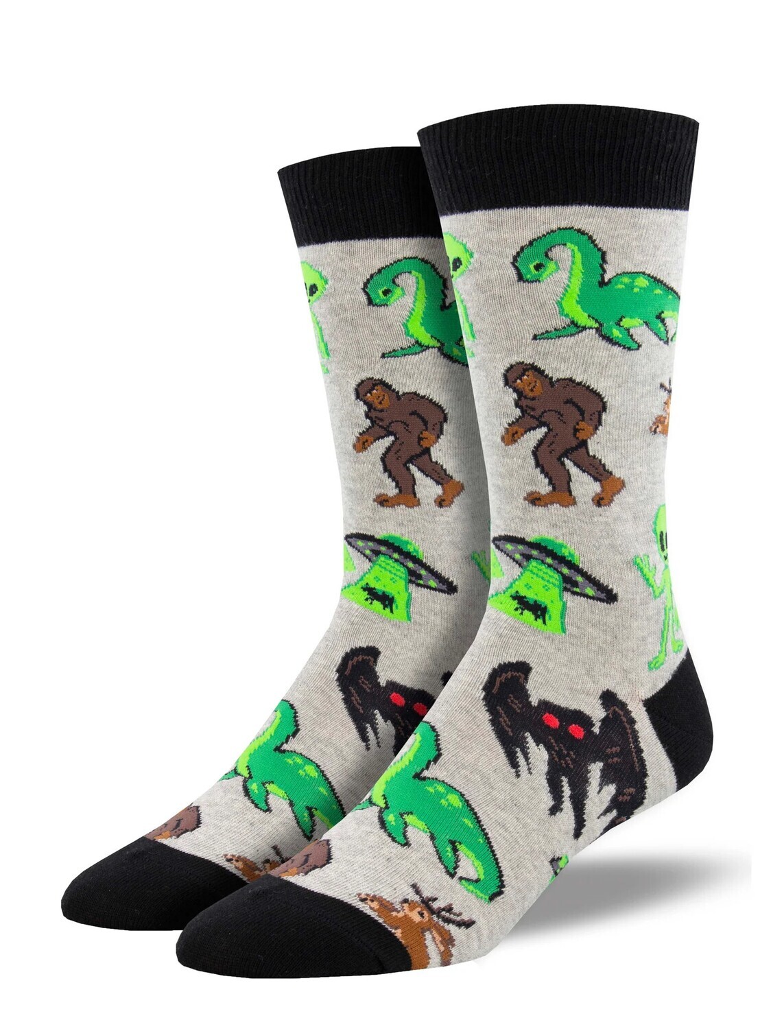 Men’s Crew Cryptids Heather Grey