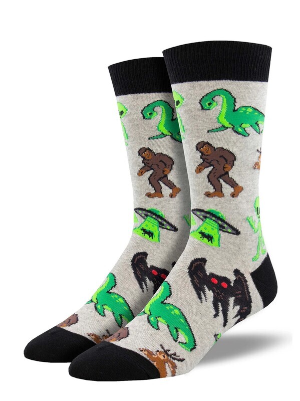 Men’s Crew Cryptids Heather Grey