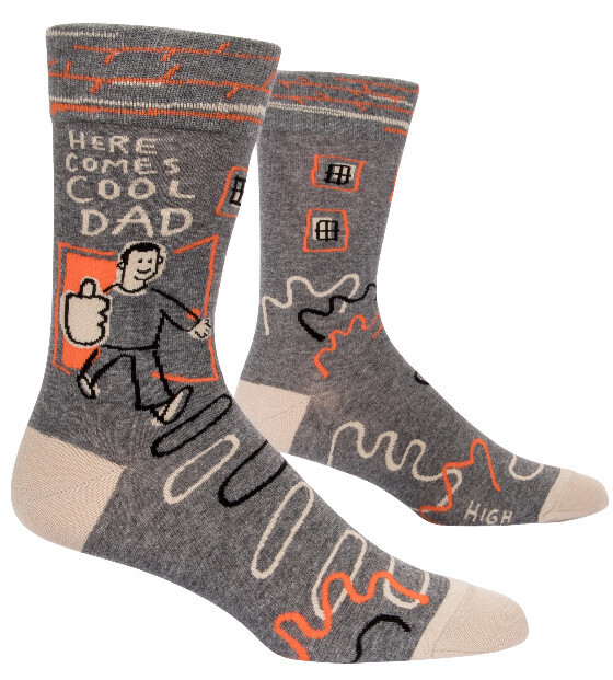 Men&#39;s Crew Socks Here Comes Cool Dad