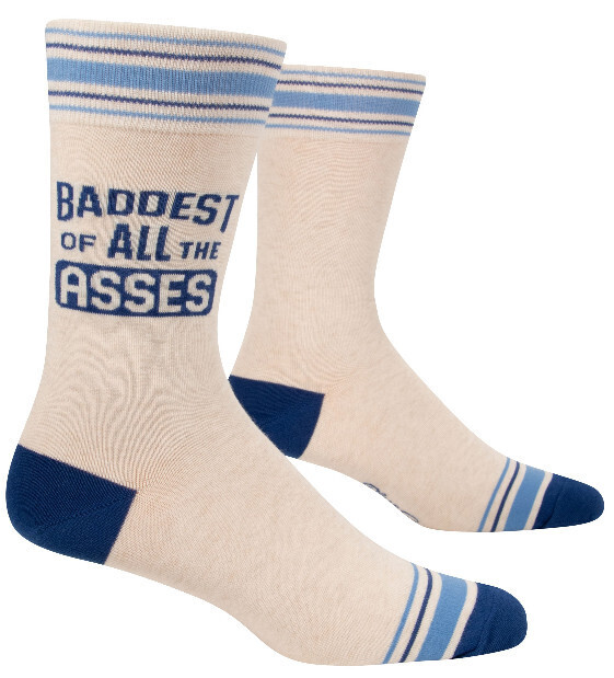 Men&#39;s Crew Socks Baddest Of All The Asses