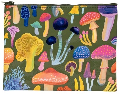 Zipper Pouch Mushrooms