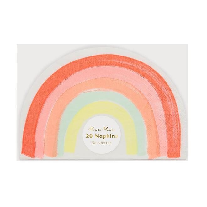 Napkins Rainbow Shaped