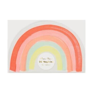 Napkins Rainbow Shaped
