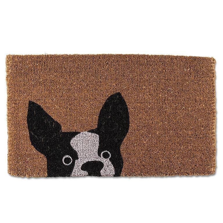 Doormat Peeking Dog 18&quot; x 30&quot;