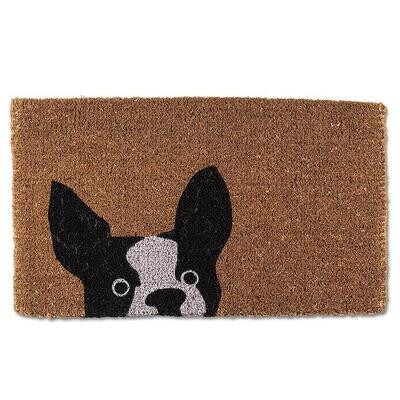 Doormat Peeking Dog 18" x 30"