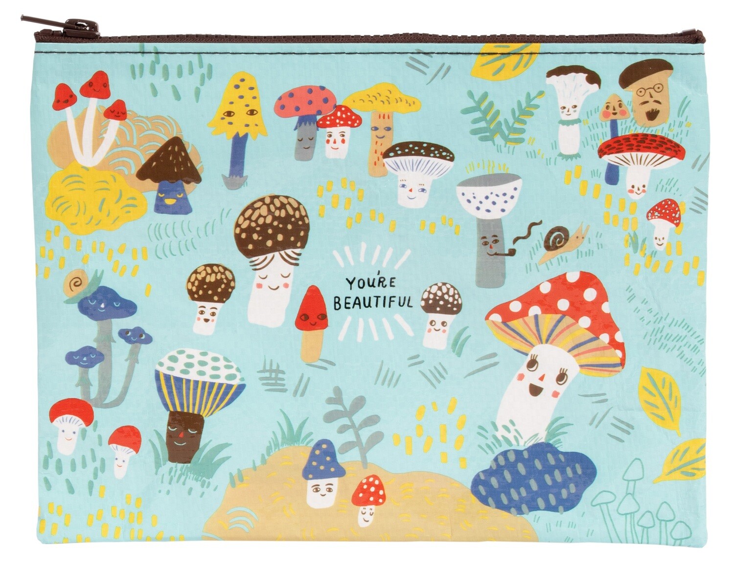 Zipper Pouch Cute Lil’ Mushrooms