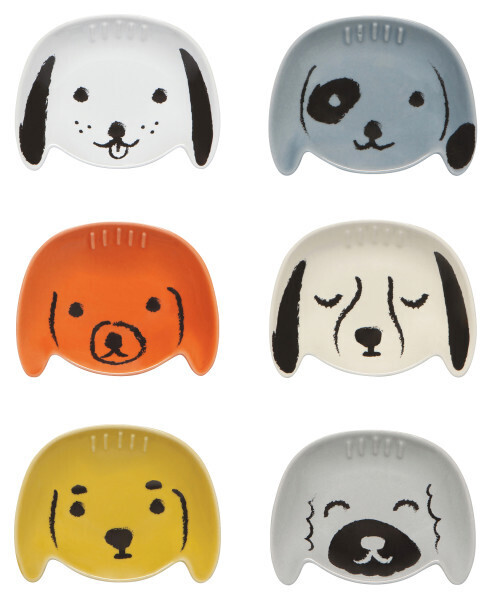 Pinch Bowl Set of 6 Puppy Love