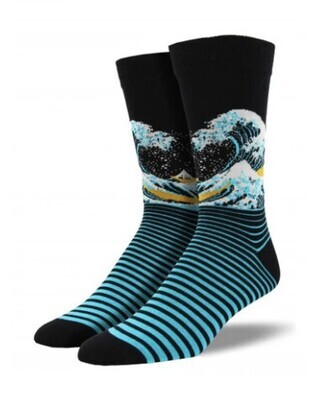 Men’s Bamboo Crew The Wave