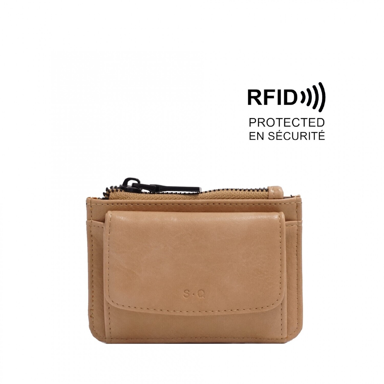 Cassie Cardholder Light Camel