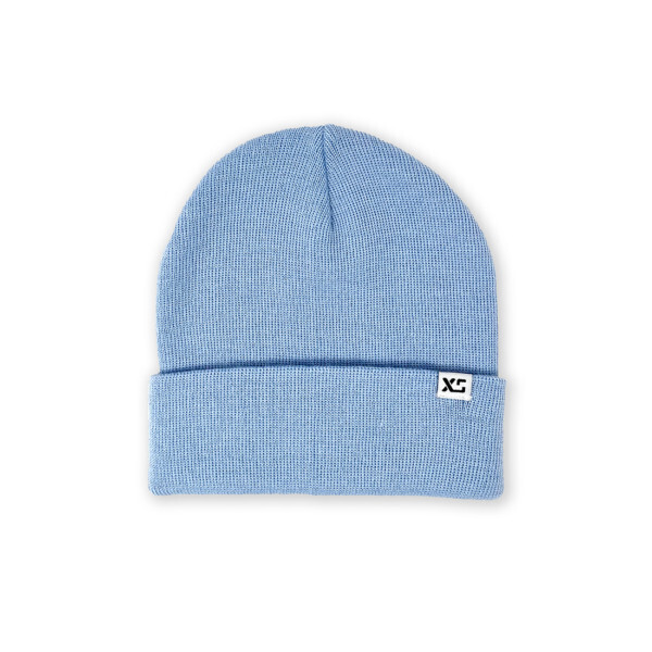 Cuffed Wool Beanie Bluebell