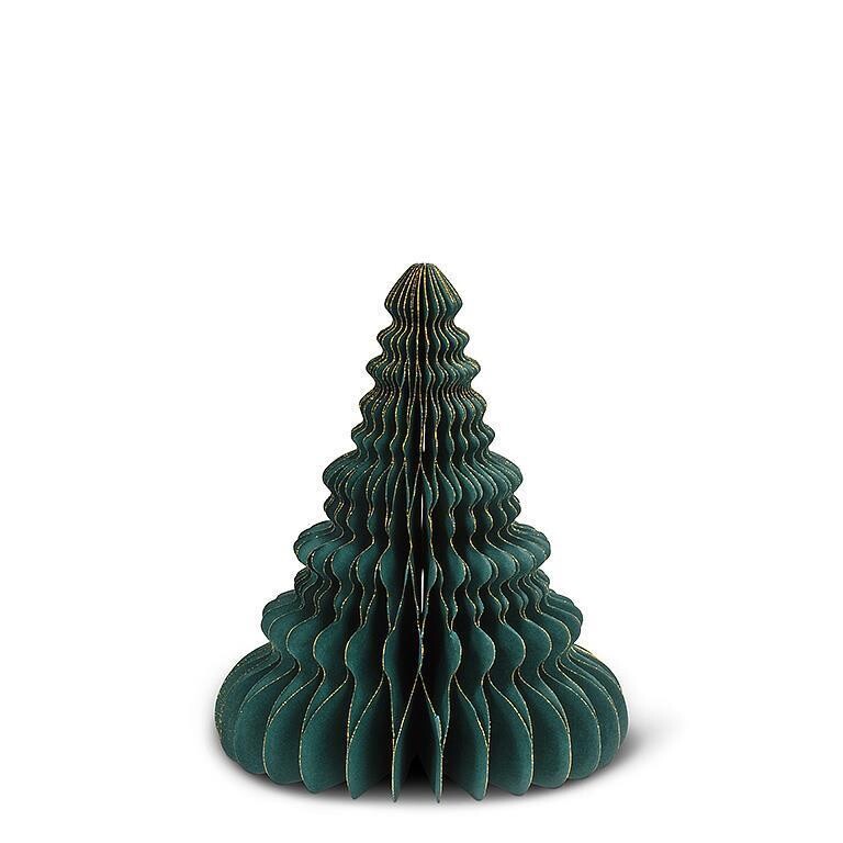 Paper Decor Pleat Fancy Tree Green Small