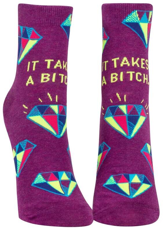 Women&#39;s Ankle Socks It Takes A Bitch