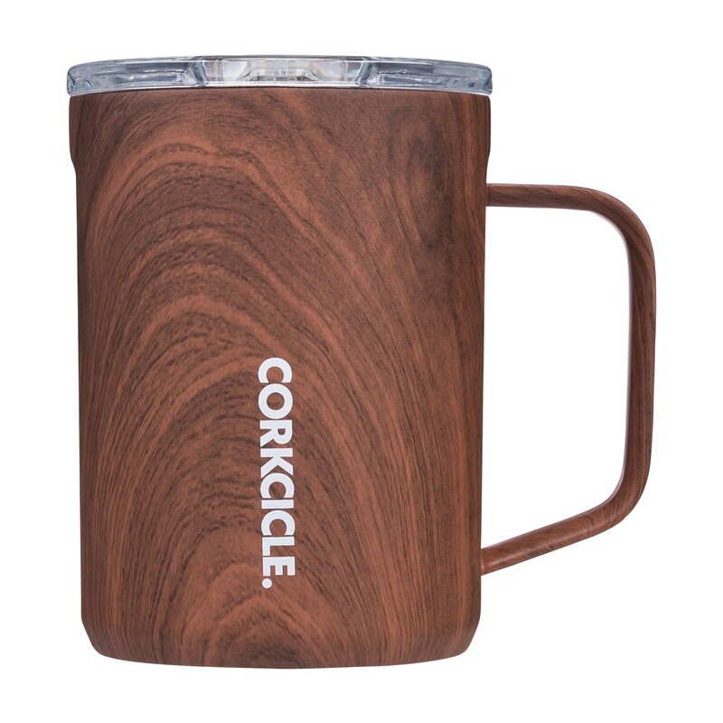 Mug 16oz Walnut Wood
