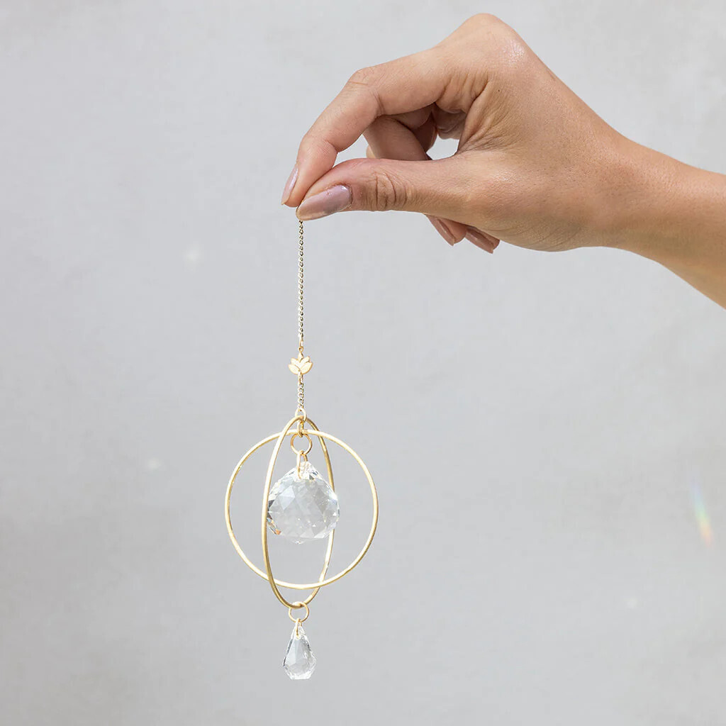 Mini Suncatcher Lotus Strength