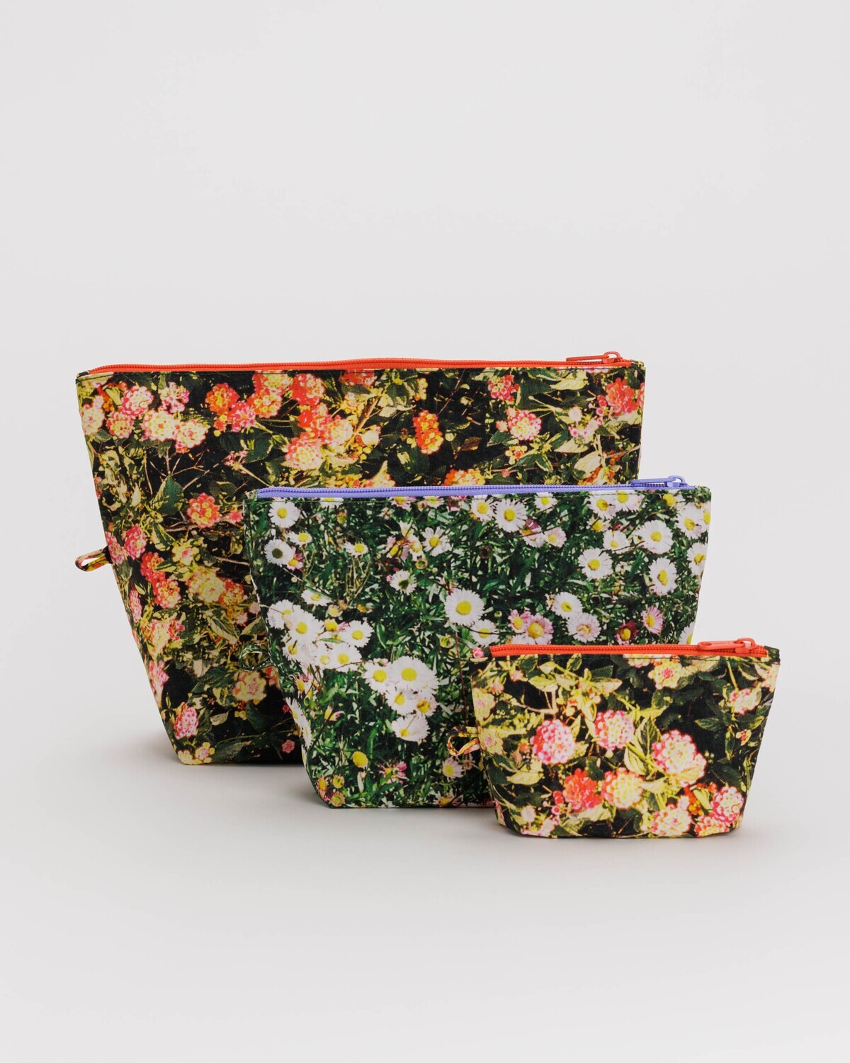 Go Pouch Set Photo Florals