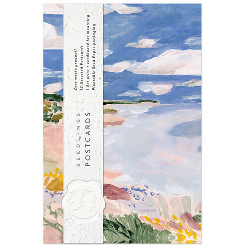 Postcard Set Floral Bluff