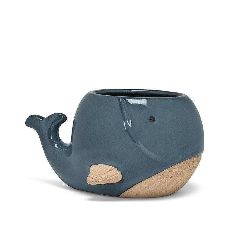 Planter Blue Whale Large