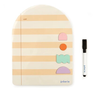 Inkerie Magnetic Dry Erase Memo Board Pink