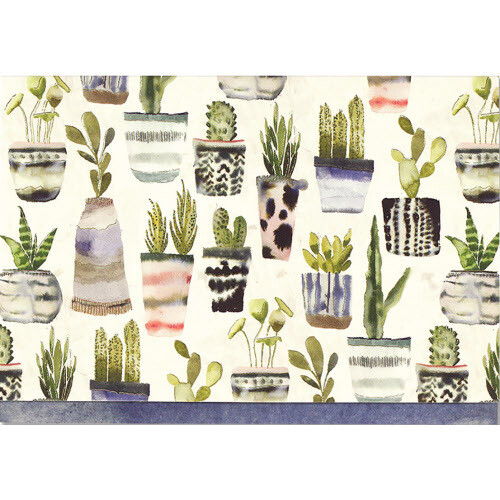 Note Cards Watercolour Succulents