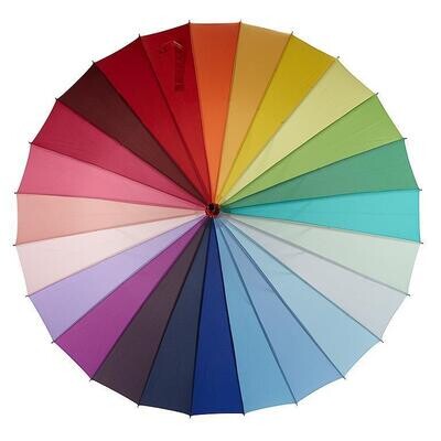 Umbrella Colour Wheel Slat